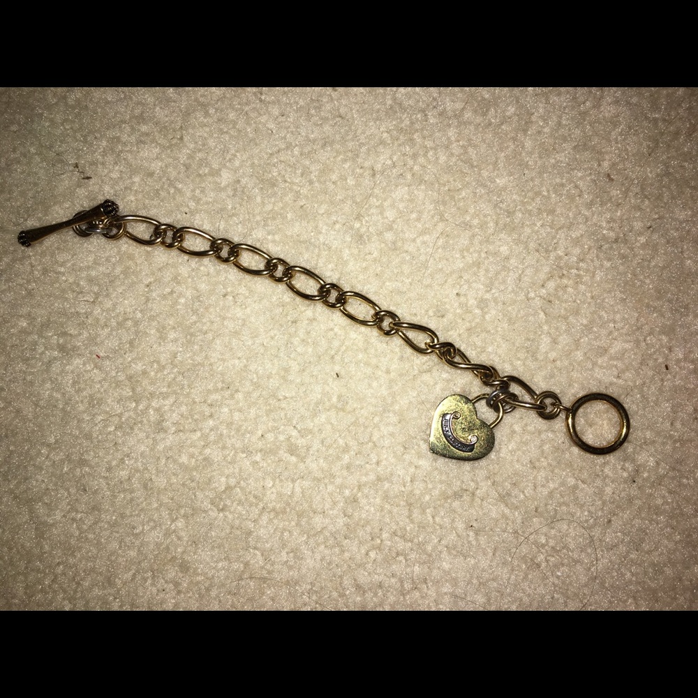 Juicy Couture Gold Charm Bracelet